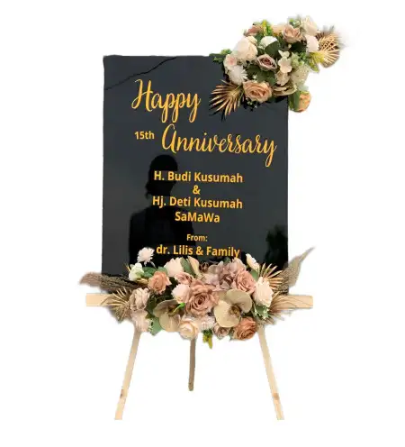 Papan Bunga Akrilik Warungbanten