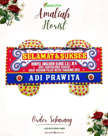 Papan Bunga Ucapan Selamat Warungbanten